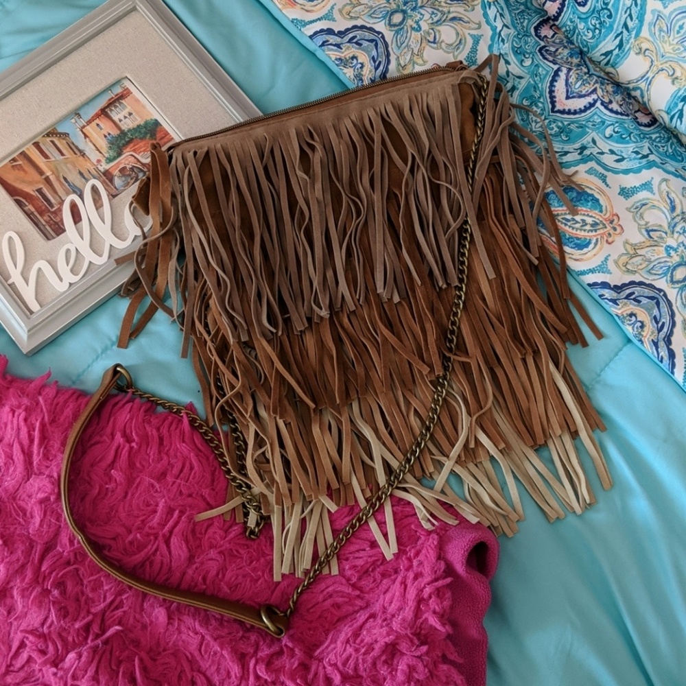 Arizona Ombre Fringe Handbag